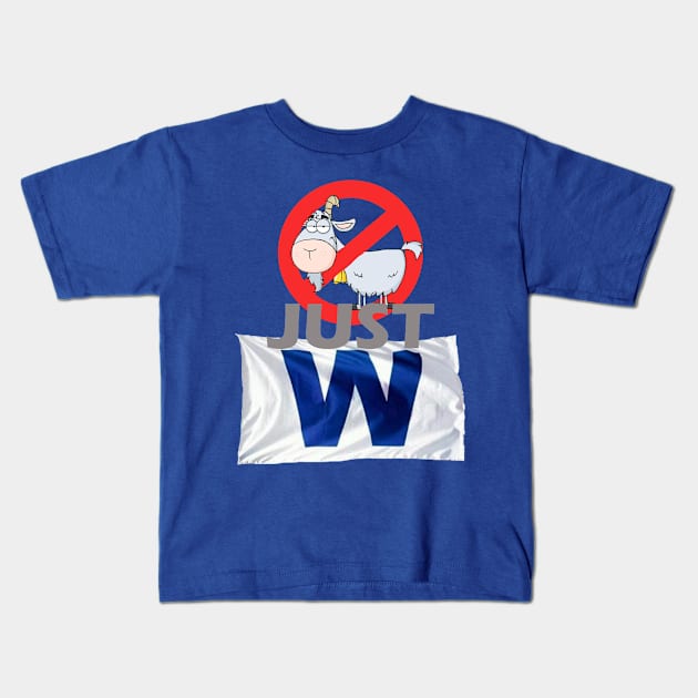 no goats just wins Kids T-Shirt by B3pOh